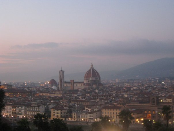 View from the Piazza Michelangelo