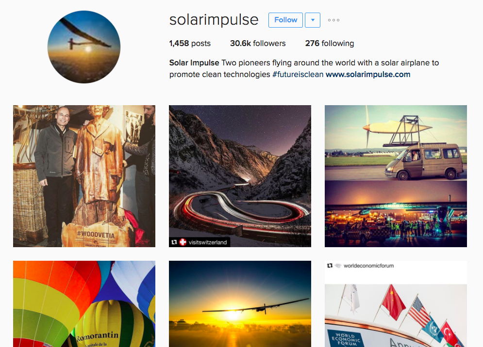 Solar Airplane on Instagram