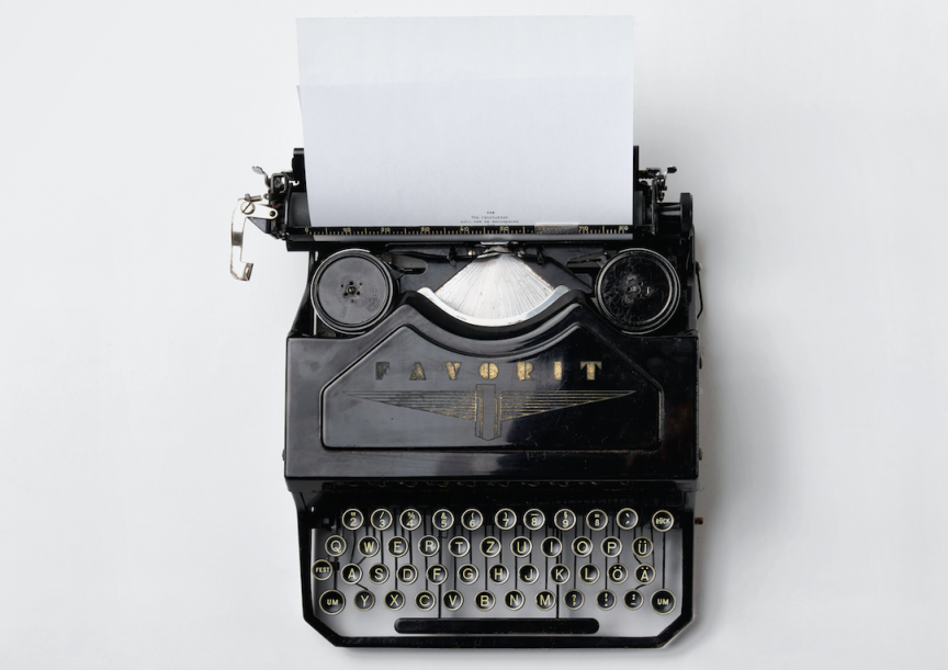 Old-Fashioned Typewriter